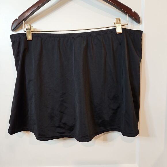 🌹Silky Soft plus Size Skort Swim Bottom sz 18 - Picture 6 of 7